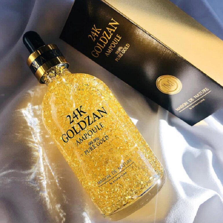 Dòng sản phẩm serum vàng 24k đình đám