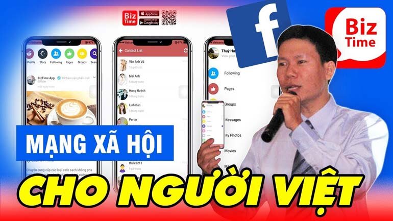 mạng xã hội việt nam biztime