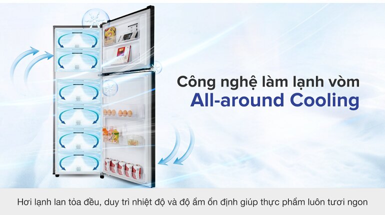Tủ lạnh Samsung 256 lít