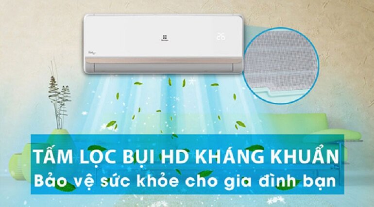 công nghệ, tính năng trên điều hòa Electrolux