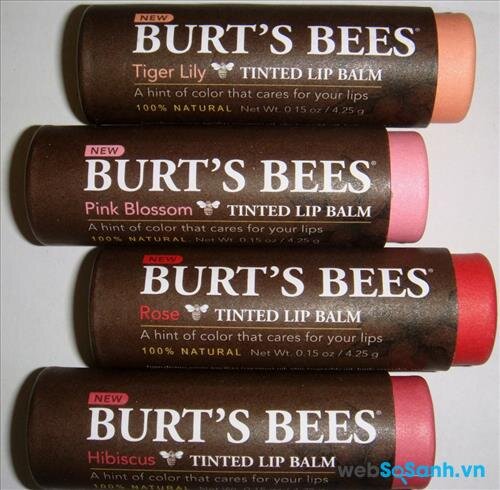 Son dưỡng môi Burt’s Bees Tinted Lip Balm