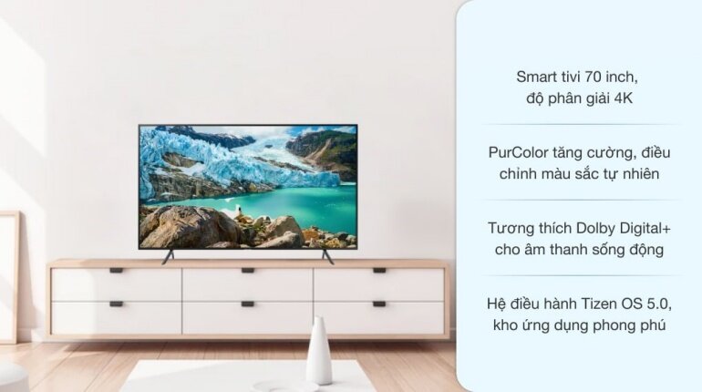 Tivi smart tivi 70 inch đã và đang làm khuynh đảo thị trường tivi hiện nay