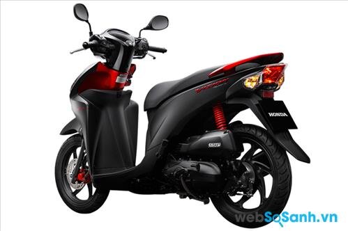 Honda Vision 2015 phiên bản đen mờ