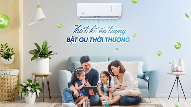 điều hòa không khí Karofi 1 chiều 9000 BTU KDC-WF09