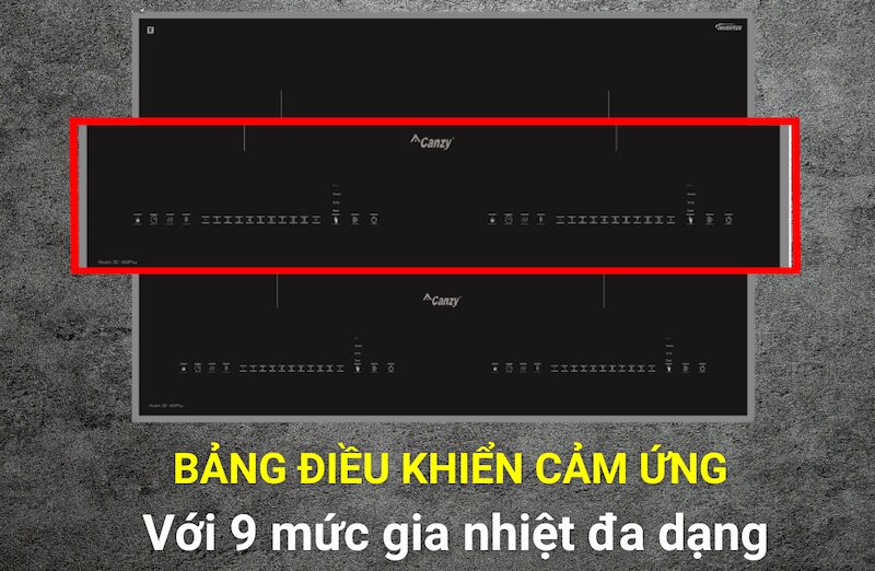 Đánh giá chi tiết bếp từ đôi Canzy CZ-666Plus thiết kế, tính năng