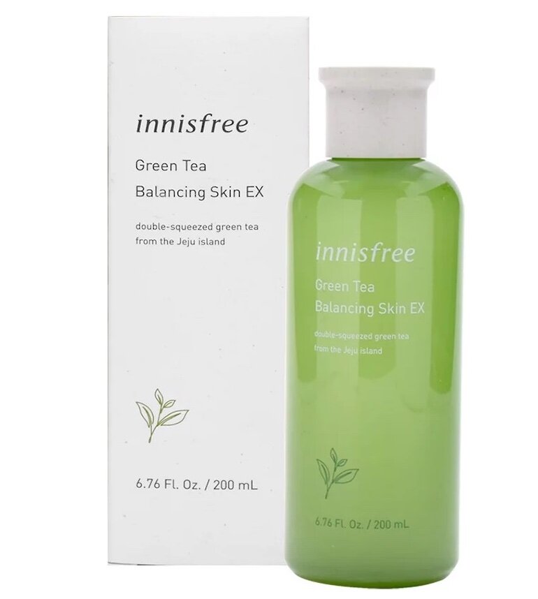 Nước hoa hồng dưỡng ẩm Innisfree green tea balancing skin