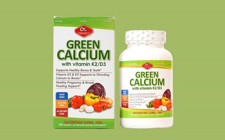 canxi green calcium with k2 d3