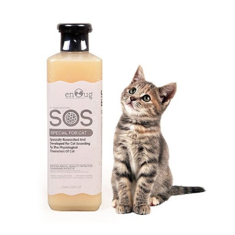 Sữa tắm SOS cho mèo được chiết xuất từ các thành phần tự nhiên