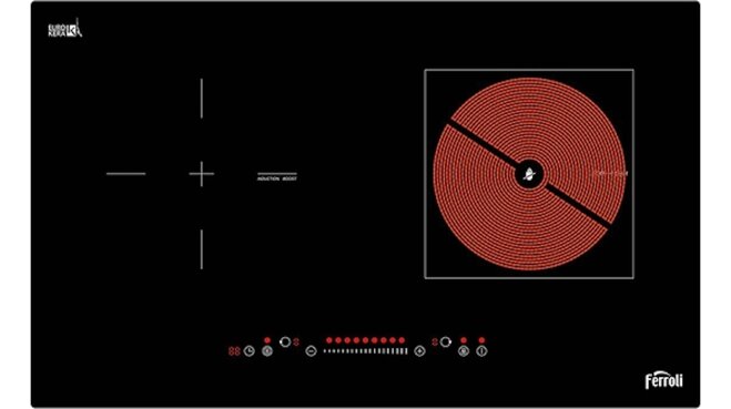 Bếp điện từ và hồng ngoại Ferroli FB4200ES 4500W