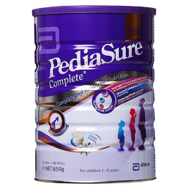 Giá sữa Pediasure 400g, 850g, 1.6kg bao nhiêu tiền?