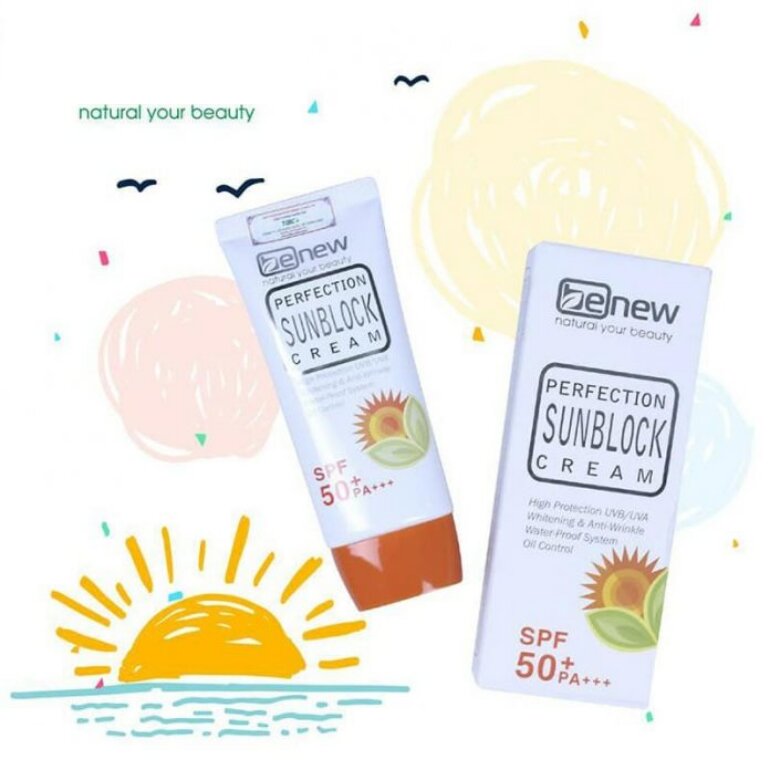 Kem chống nắng Sunblock Benew Perfectio Cream