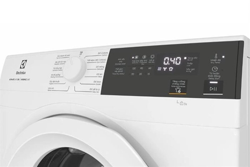 6 điểm vượt trội của máy sấy thông hơi Electrolux UltimateCare 300 EDV804H3WC