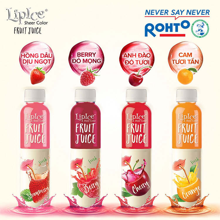 Son dưỡng LipIce Sheer Color Fruit Juice