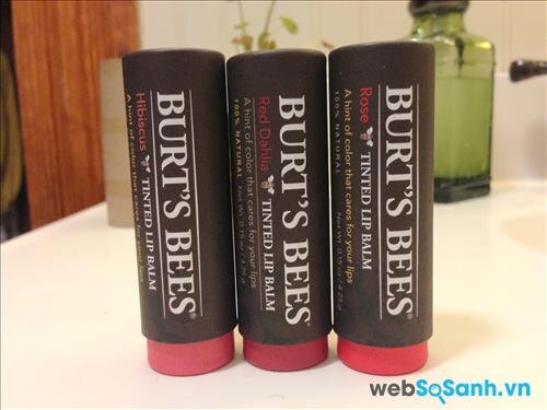 Son dưỡng môi Burt’s Bees Tinted Lip Balm