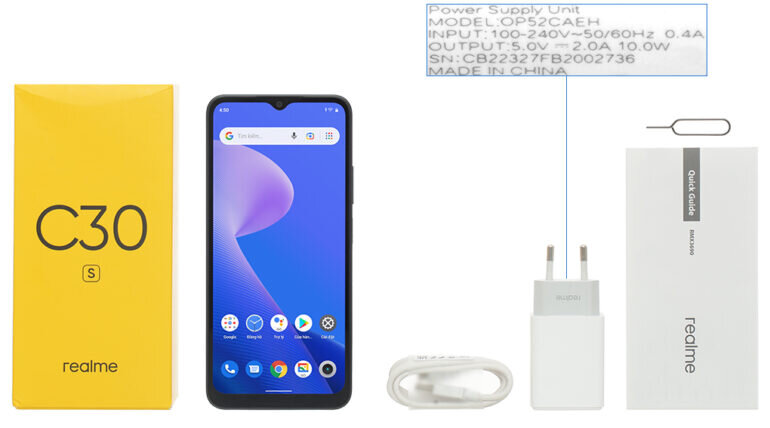 Điện thoại Realme C30s