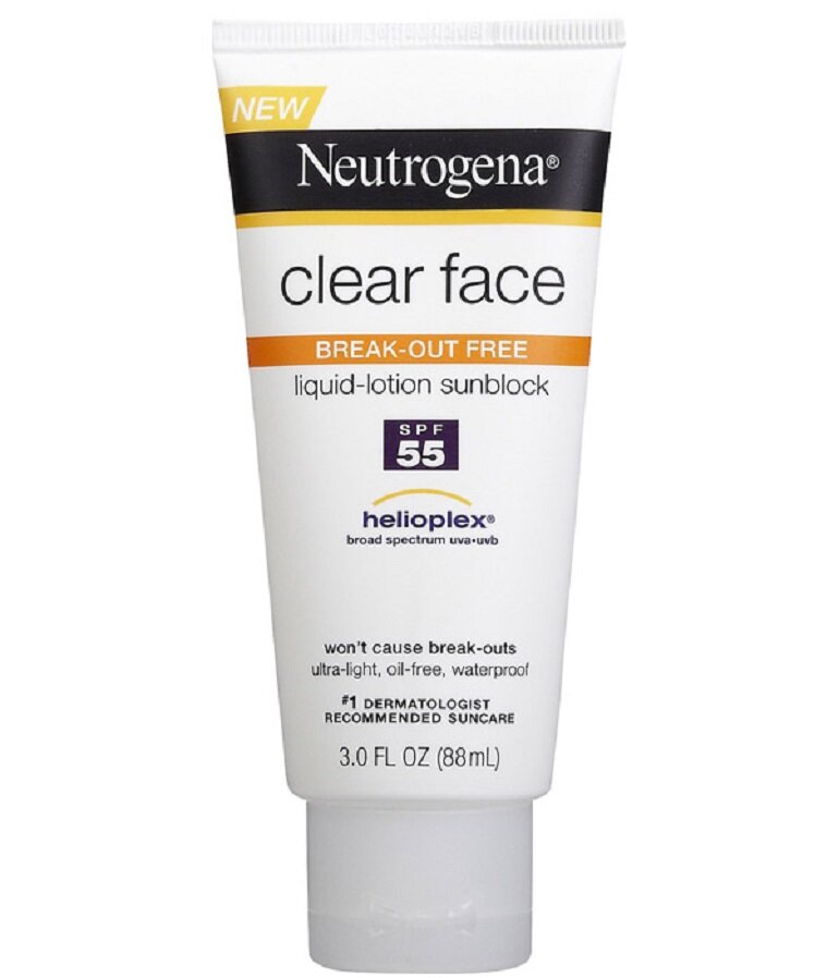 Kem chống nắng Neutrogena Clear Face SPF 55