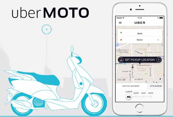 Ứng dụng xe ôm giá rẻ Uber