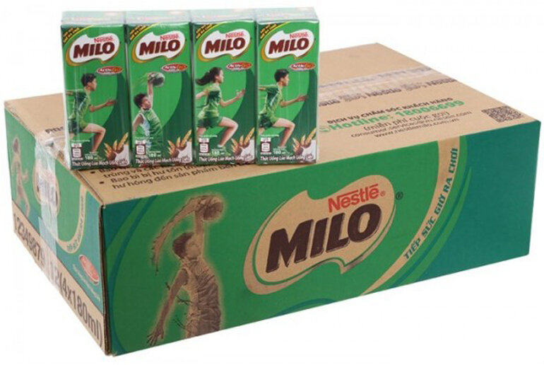 1 thùng sữa Milo bao nhiêu tiền ?
