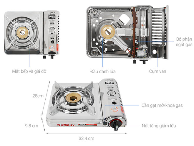 Bếp ga mini Namilux NH-P3031AS