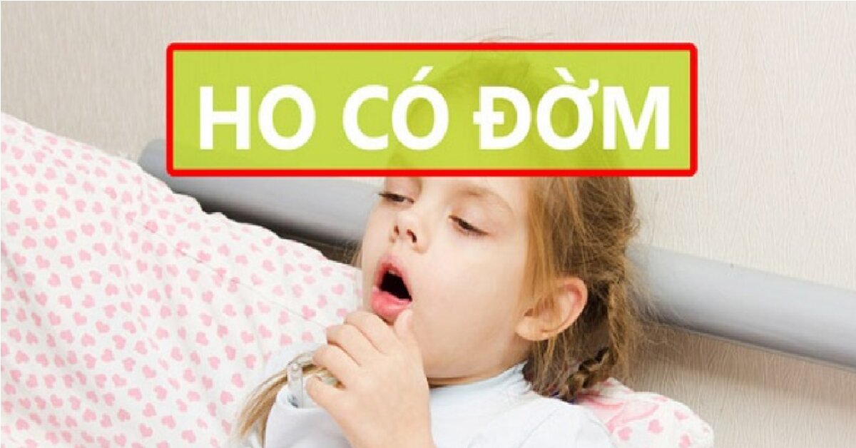 Ho có đờm làm sao cho hết?