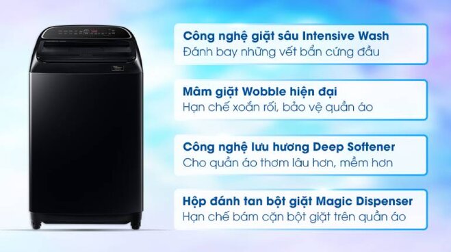 Máy giặt Samsung cửa trên