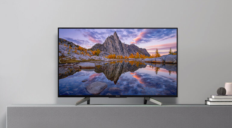 Smart tivi Sony KDL43W800G HDR được trang bị màn hình 43 inch độ phân giải Full HD sắc nét gấp đôi so với chuẩn HD thông thường