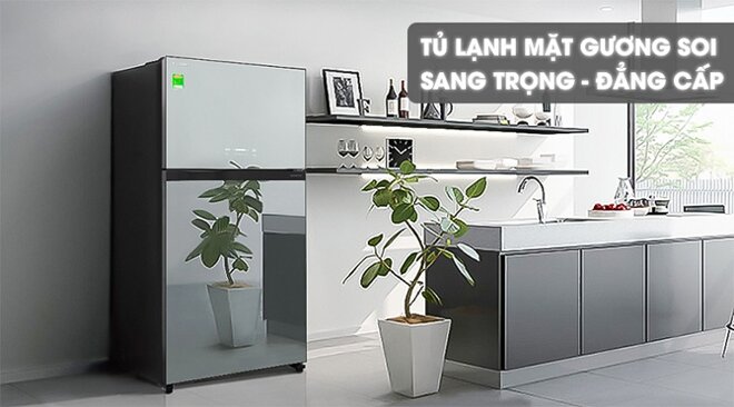 Nếu thích tủ lạnh thiết kế sang trọng thì không nên bỏ qua Toshiba