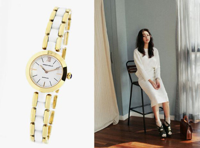 đồng hồ đăng quang watch Aries gold : AG-L89035L G-WHITE