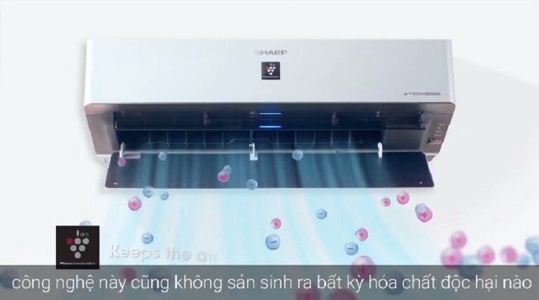 Khám phá công nghệ Plasmacluster ion trên điều hòa Sharp AH-XP13YMW