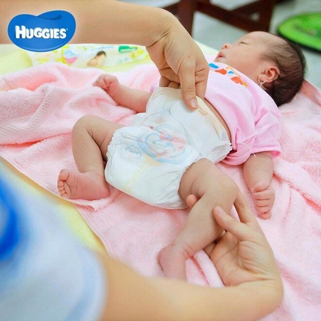 Bỉm Huggies sơ sinh là lựa chọn khá tốt