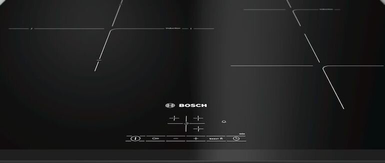 Bếp từ Bosch puj631bb2e có chức năng Sprint giảm thời gian làm nóng lên đến 50%.