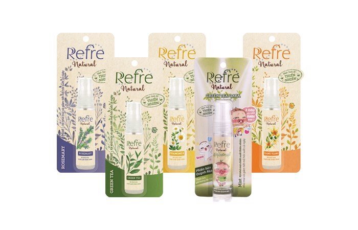 Xịt khử mùi Refre Natural