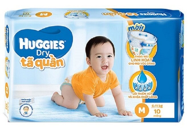 Bỉm Huggies của Mỹ