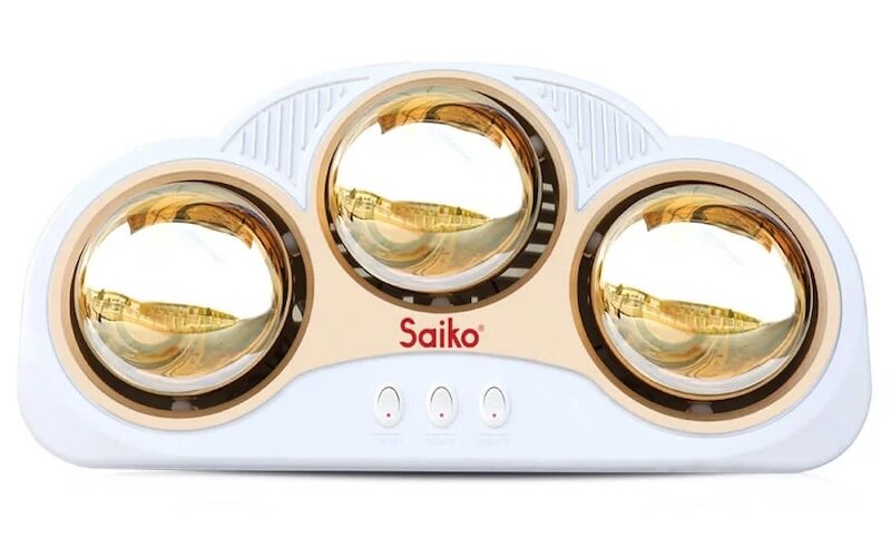 Đèn sưởi nhà tắm Saiko 3 bóng BH-3830H 825W