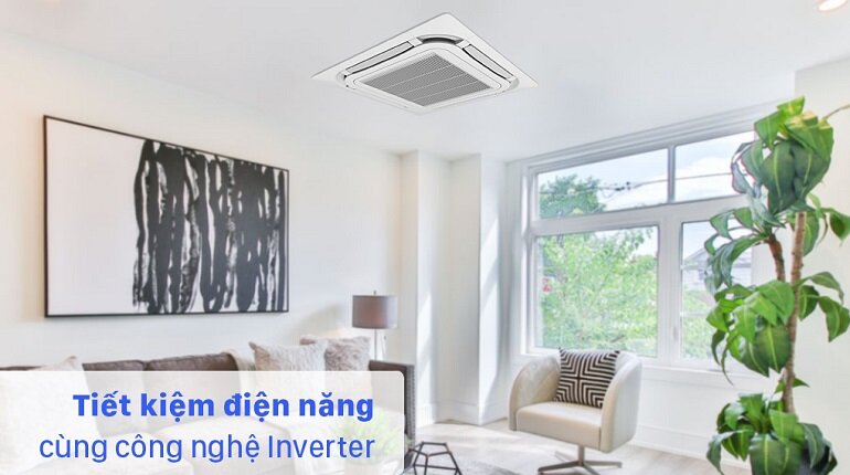 điều hòa âm trần 2 chiều Gree Inverter 18000 BTU GUD50T/A-S/GUD50W/A-S