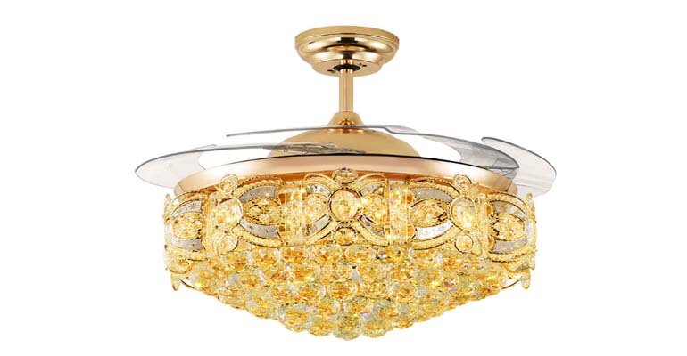 Vẻ đẹp sang trọng của quạt trần đèn Nữ Hoàng 1812-R6145 Quạt trần đèn Nữ Hoàng 1812-R6145