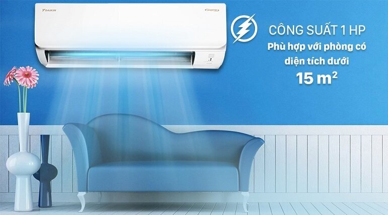 Phòng rộng 12m2 nên lắp máy lạnh bao nhiêu BTU