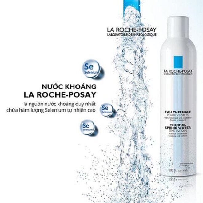 Xịt khoáng La Roche Posay “vị cứu tinh” của da dầu mụn