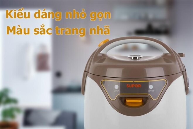 Supor CFXB16YB3VN-36 360W thuộc dòng nồi cơm điện mini dễ dùng