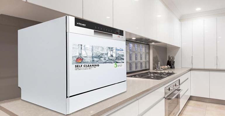Kocher KDEU-8838 tích hợp 7 chương trình rửa cơ bản Máy rửa bát Kocher