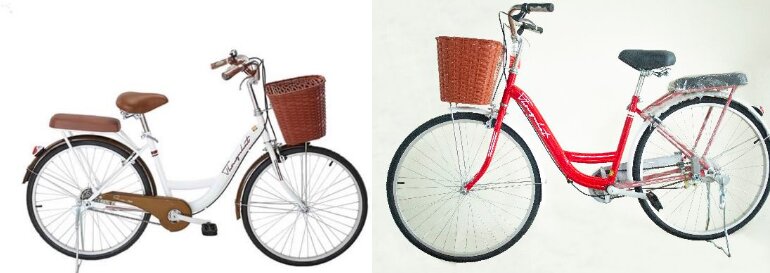 Xe đạp trẻ em 2 bánh Thống Nhất size 24 và 26 inch nhiều màu - Giá tham khảo: 1.900.000 vnđ/ chiếc