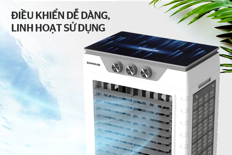 Sunhouse SHD7777: Quạt điều hòa công suất lớn cho kinh doanh, sản xuất!