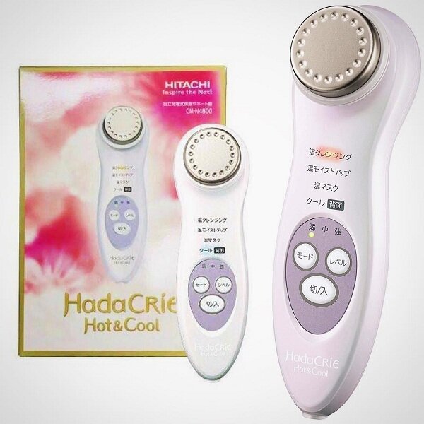 Đánh giá máy massage ion hai chế độ Hitachi Hada Crie Hot & Cool CM N4800