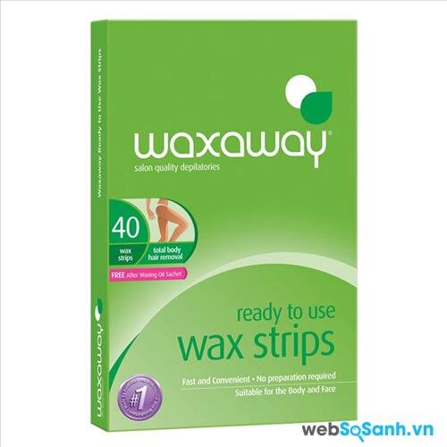  Waxaway Ready to Use Wax strip