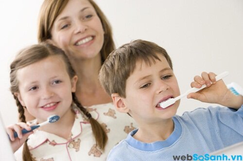 Hãy cùng trẻ chăm sóc răng miệng mỗi ngày
