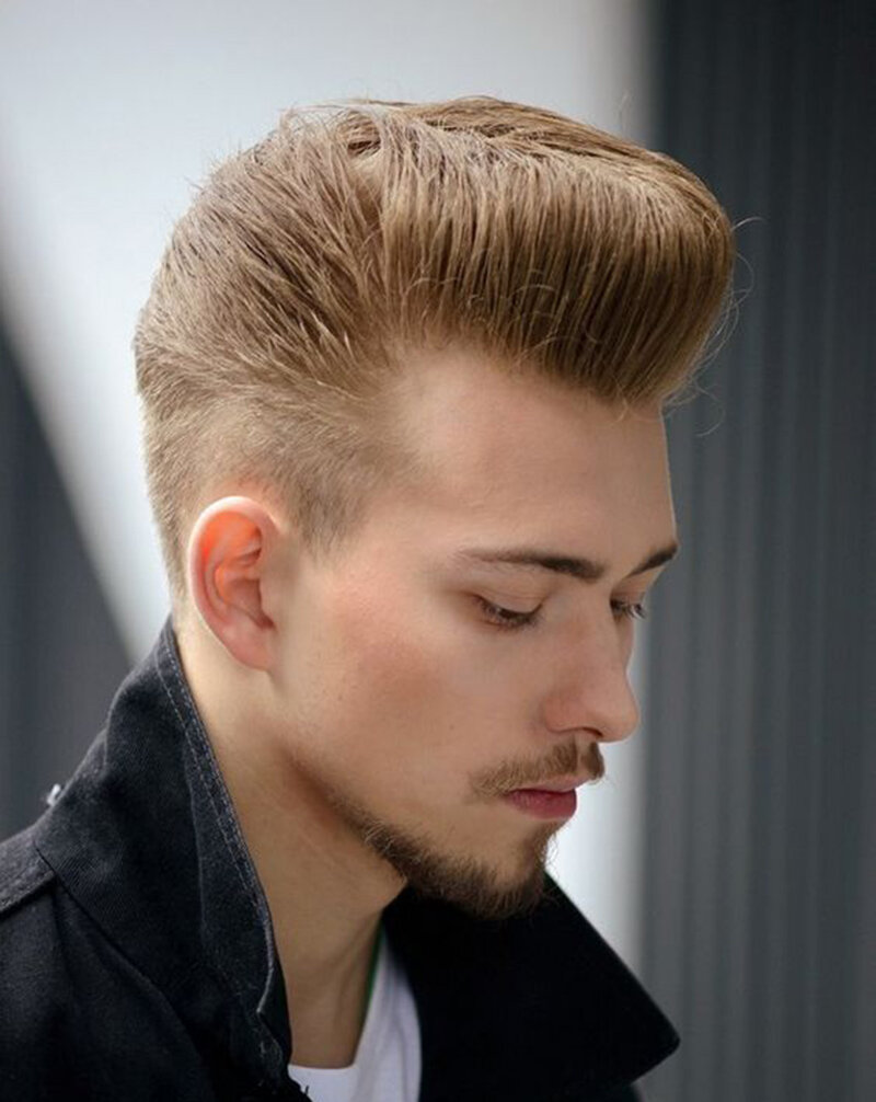 Pompadour là kiểu tóc rất được phái mạnh ưa chuộng hiện nay