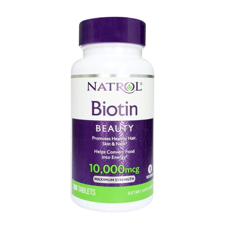 Viên uống mọc tóc Natrol Biotin Beauty
