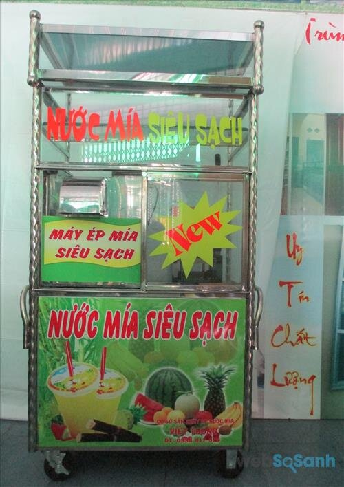 Máy ép nước mía siêu sạch Việt Thống