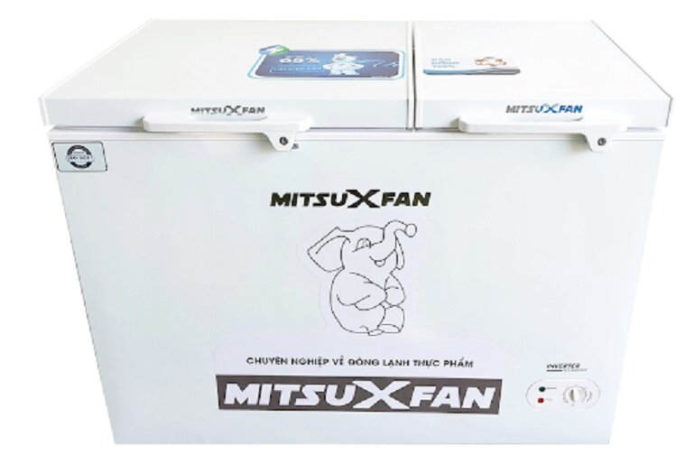 Tủ đông MitsuXfan Inverter 2 ngăn Mf2-288fw2 - Giải pháp tiết kiệm điện hiệu quả