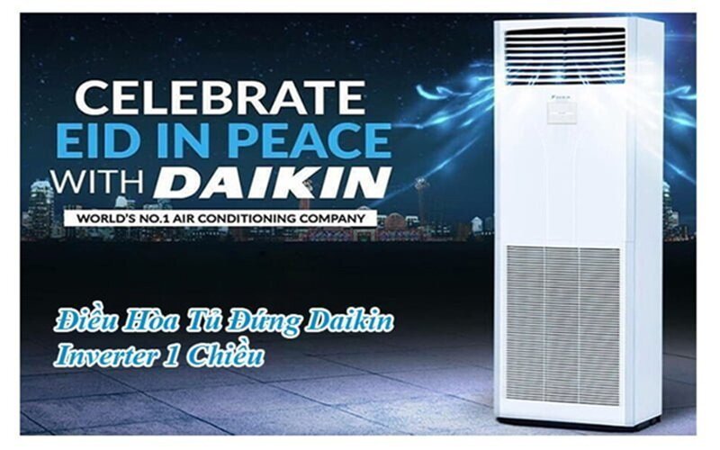 5 điểm nhấn hút khách của điều hòa cây Daikin FVA125AMVM/RZF125CVM